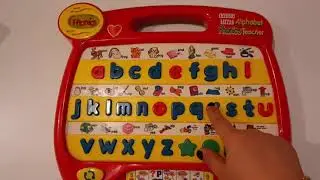 VTech Little Smart Alphabet Phonics Teacher Vintage Fun Way To Learn Phonics.