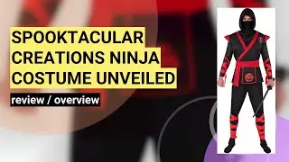 Review: Spooktacular Creations Men's Ninja Costume for Halloween Cosplay