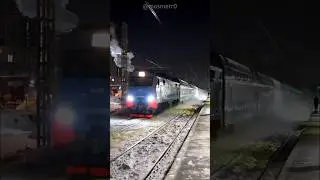 Электровоз ЭП2К 0506 с поездом 743У 