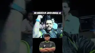 Sid Shocked By Joker Crucial 1v2 In Bmsd Finals😱#s8ulsid #souljoker #soullegit #teamsoul #bmsd