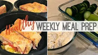 Weekly Meal Prep | Italian Stromboli & Buffalo Ranch Dip | WW Freestyle
