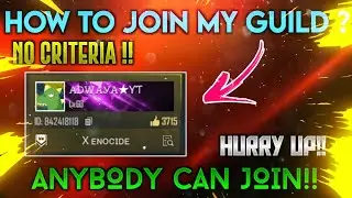 How to join my guild 'Xenocide' ,how to join Adwaya YT guild ,how to join xenocide guild #adwayayt