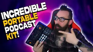 INCREDIBLE Portable Podcast Studio (AU-AM200-S1 Review)