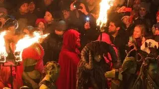 Edinburgh marks the beginning of winter with fire festival
