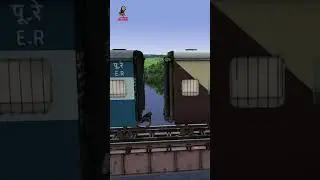 MG Train ICF Blue Coupling UTKRISHT Coach | Train Simulator | ATG #shorts #train #atgtrain