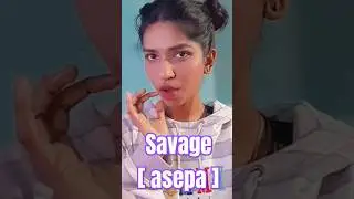 Savage #youtubeshorts  #southkorea #kpopcover #globalinfluencer #kpopinfluencer #ytshorts #asepa