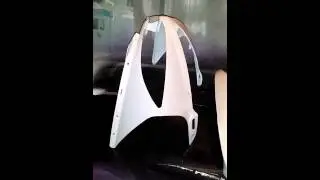Cadillac pearl white bike
