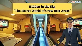 Hidden in the Sky: The Secret World of Crew Rest Areas | FareHawker Group Booking Portal #farehawker
