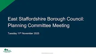 Planning Committee | 11th November 2025