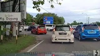 Kuala Nerus : Pantai Teluk Ketapang petang Jumaat | meriah | sesak