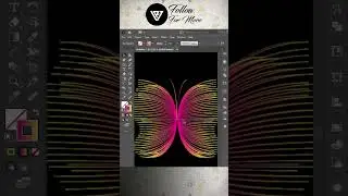 Create Butterfly in Adobe illustrator #madewithillustrator #adobe  #graphicdesign #photoshopediting