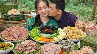 How To Make Salt Steamed Chicken & Lobster With Lemongrass with Small Family
