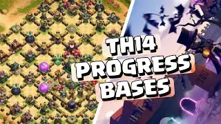 TOP 5 BEST TH14 PROGRESS BASE LINK | COC TOWN HALL 14 Upgrade BASE LINKCLASH OF CLANS #clashofclans