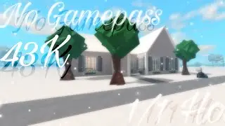 Mobile‼️Bloxburg 43K No Gamepass House: Fast & Easy Speed Build!