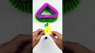 Relaxing and Creating ASMR POP-TUBE #diy #satisfyingvideos #relaxing #oddasmr #insideout #creative