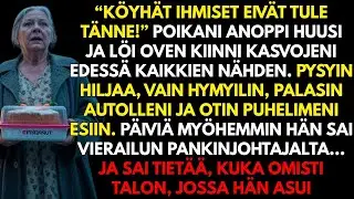 Poikani anoppi sanoi: “Köyhät ihmiset eivät tule tänne”… hän ei odottanut, että minä…