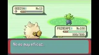 POKEMON EMERALD | PRIMEAPE | CHISPA | SPARK