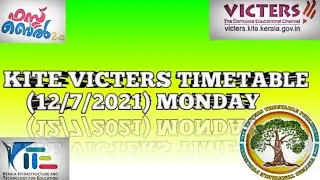 victers timetable |MONDAY| tommorow victers timetable | victers channel 12/7/2021|#victers timetable