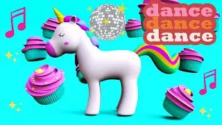 Kids Pop Unicorn Dance Music Video | Kids Dance Party Song | Kids Birthday | Unicorn Dance Song