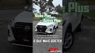 O que eu mais gostei no Nissan Kicks Play Active Plus! #shorts