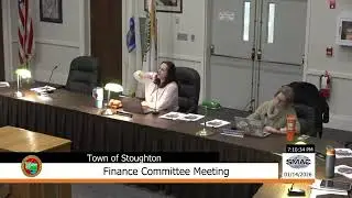 Stoughton Finance Committee: 1/14/26