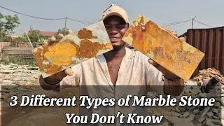 Building in Ghana 🇬🇭 the 3 different types of natural stone available 