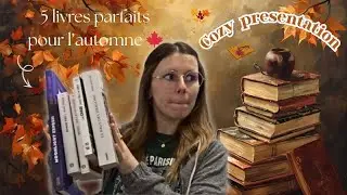 Mes 5 lectures d&rsquo;automne INCONTOURNABLES (&agrave; lire ABSOLUMENT) 🍁| Recommandations lecture automne 2025