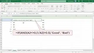 How to use IF function with AND OR in Excel - Office 365