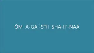 Om Agasthi Shahina