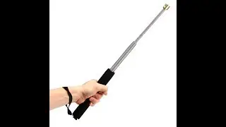 tactoysindia.com  Expandable Flexible Carbon Steel Spring Coil Baton Chrome