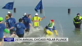 'Like a holiday': 25th Polar Plunge Chicago at North Ave. Beach to benefit Special Olympics Illinois