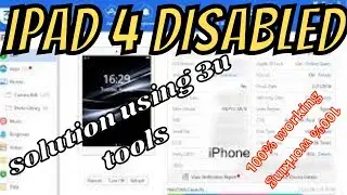Ipad 4 password Disabled solution