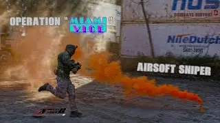 Airsoft Sniper Gameplay -  Scope cam -  Miami Vice V