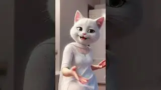 Funny cat 😂 #animation #cat #cartoon #kitten #funny #shorts #catlovers #meow #viral #cats #fyp