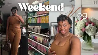 Weekend Vlog | Quick Wash N Go Routine, Mini Hygiene Shopping, Grocery Run + more