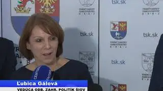 Podpis memoranda SIOV a TSK v Trenč&iacute;ne