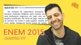 ENEM 2015 - Q177 - No contexto da matemática recreativa, utilizando diversos materiais didáticos