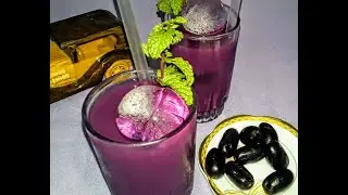 #JAMUN #JUICE #KITCHENCOUNTER JAMUN SHERBET | JAMUN DRINK by kitchen counter