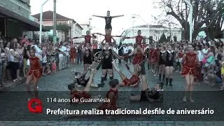 Desfile comemorativo marca os 114 anos de Guaranésia
