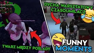 TWARZ MIĘDZY POŚLADY | DYCHA WARSZTATOWY CZASOUMILACZ |😂 GTARP 😂| Funny Moments#283🔥