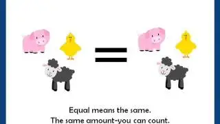 Equal means the same