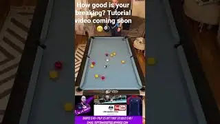 How good is your breaking? #pool #blackball #banter #shots #fyu #break
