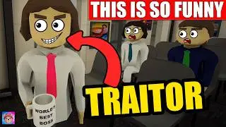 I'm the best boss in this OFFICE SIM (all the workers are real people!)