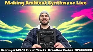 Making Ambient Synthwave on a Dawless Setup Live (As Voted by Subscribers)