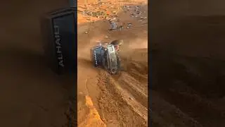 Desert Accident😱😯#viral #trending #crash #shorts