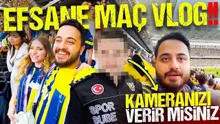 SONUNDA KÜBRAYI MAÇA GÖTÜRDÜM! POLİS ABİ KAMERAMIZA EL KOYDU! Efsane Maç Vlogu