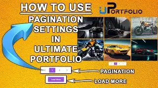 How to Use Pagination Option in Ultimate portfolio Wordpress Plugin | Pagination settings | Part 3