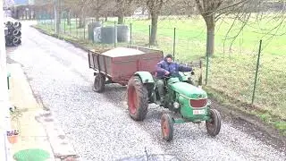 Big Problems Deutz Fahr D4005 Transport d'engrais