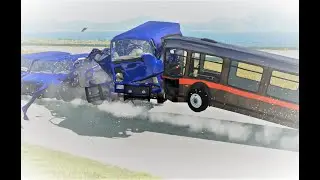 BeamNG | Van Pile-up | The DHGP