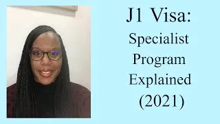 J1 VISA: Specialist Program USA Explained || J-1 Visa Consulting